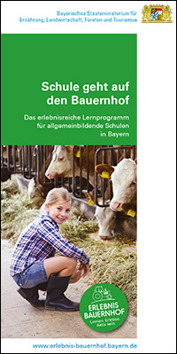 Schule geht auf den Bauernhof