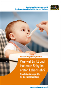 Link zur Publikation Wie viel trinkt und isst mein Baby im ersten Lebensjahr?