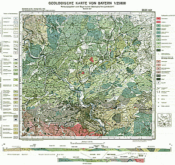 Produktbild 1 für den Artikel: Geologische Karte m. Erläuterung 1:25 000 5637 Hof