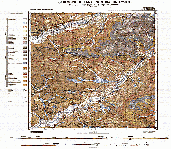 Produktbild 1 für den Artikel: Geologische Karte m. Erläuterung 1:25 000 6231 Adelsdorf