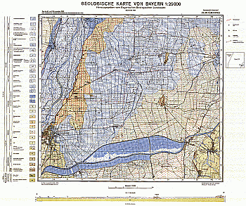 Produktbild 1 für den Artikel: Geologische Karte m. Erläuterung 1:25 000 7736 Ismaning