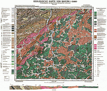 Produktbild 1 für den Artikel: Geologische Karte m. Erläuterung 1:25 000 5736 Helmbrechts