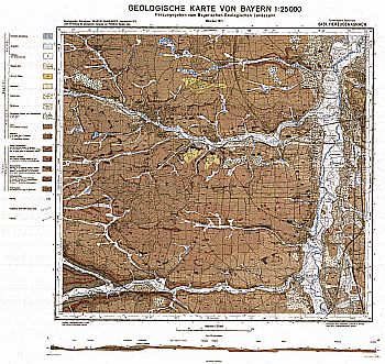 Produktbild 1 für den Artikel: Geologische Karte m. Erläuterung 1:25 000 6431 Herzogenaurach