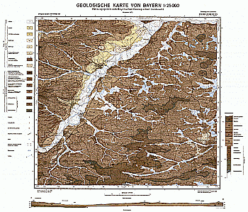 Produktbild 1 für den Artikel: Geologische Karte m. Erläuterung 1:25 000 6330 Uehlfeld