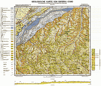 Produktbild 1 für den Artikel: Geologische Karte m. Erläuterung 1:25 000 7439 Landshut Ost