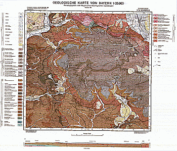 Produktbild 1 für den Artikel: Geologische Karte m. Erläuterung 1:25 000 5732 Sonnefeld