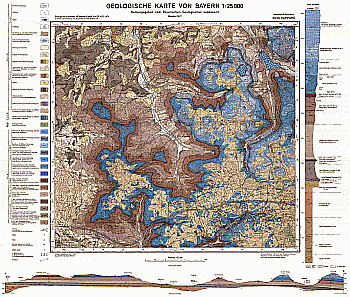 Produktbild 1 für den Artikel: Geologische Karte 1:25 000 6534 Happburg