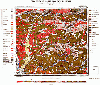 Produktbild 1 für den Artikel: Geologische Karte 1:25 000 6439 Tännesberg