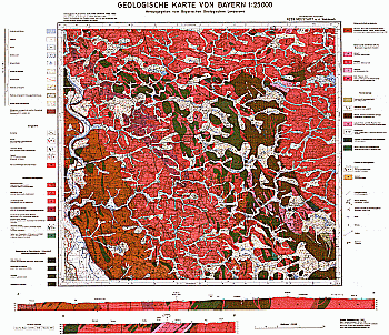 Produktbild 1 für den Artikel: Geologische Karte 1:25 000 6239 Neustadt a. d. Waldnaab