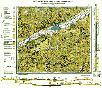 Produktbild 1 für den Artikel: Geologische Karte 1:25 000 7441 Frontenhausen