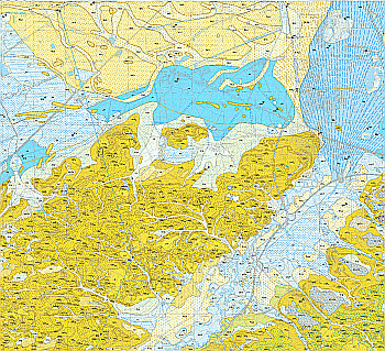 Produktbild 1 für den Artikel: Geologische Karte 1:25 000 7334 Reichertshofen