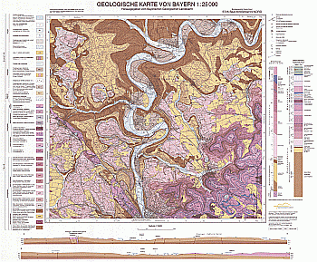 Produktbild 1 für den Artikel: Geologische Karte 1:25 000 5726 Bad Kissingen Nord