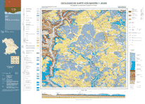 Produktbild 1 für den Artikel: Geologische Karte 1:25 000 Blatt 6835 Wissing