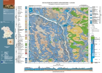 Produktbild 1 für den Artikel: Geologische Karte 1:25 000 6737 Schmidmühlen