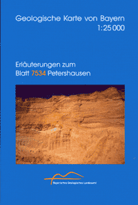 Produktbild 1 für den Artikel: Kurzerläuterung z. Geologischen Karte 1:25 000 7534 Petershausen