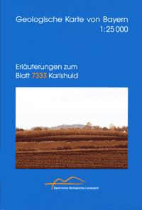 Produktbild 1 für den Artikel: Kurzerläuterung z. Geologischen Karte 1:25 000 7333 Karlshuld