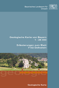 Produktbild 1 für den Artikel: Kurzerläuterung z. Geologischen Karte 1:25 000 7132 Dollnstein