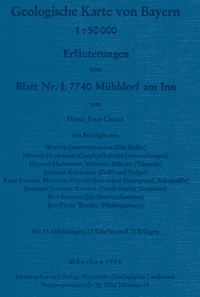 Produktbild 1 für den Artikel: Erläuterungen z. Geologischen Karte 1:50 000 L7740 Mühldorf a. Inn