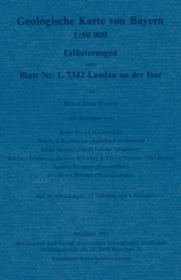 Produktbild 1 für den Artikel: Erläuterungen z. Geologischen Karte 1:50 000 L7342 Landau a. d. Isar