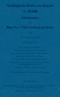 Produktbild 1 für den Artikel: Erläuterungen z. Geologischen Karte 1:50 000 L7544 Griesbach i. Rottal