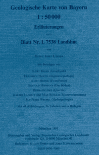 Produktbild 1 für den Artikel: Erläuterungen z. Geologischen Karte 1:50 000 L7538 Landshut