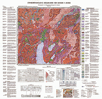 Produktbild 1 für den Artikel: Standortkundliche Bodenkarte 1:50 000 L7932 Fürstenfeldbruck