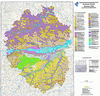 Produktbild 1 für den Artikel: Bodenkarte 1:100 000 Planungsregion 10 Ingolstadt