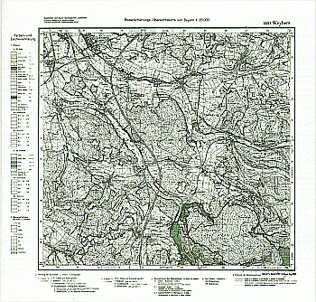 Produktbild 1 für den Artikel: Bodenschätzungskarte 1:25 000 5524 Weyhers