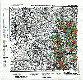 Produktbild 1 für den Artikel: Bodenschätzungskarte 1:25 000 5633 Sonneberg