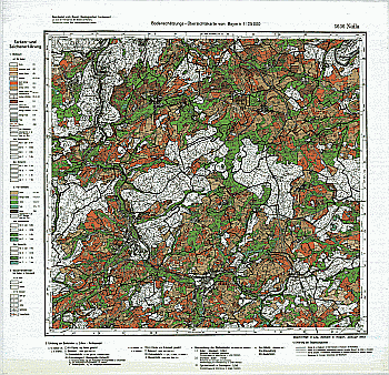 Produktbild 1 für den Artikel: Bodenschätzungskarte 1:25 000 5636 Naila