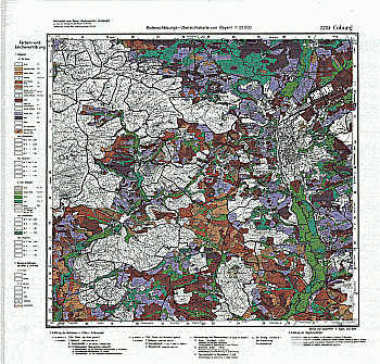 Produktbild 1 für den Artikel: Bodenschätzungskarte 1:25 000 5731 Coburg