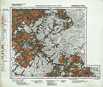 Produktbild 1 für den Artikel: Bodenschätzungskarte 1:25 000 5738/5739 Rehau / Bad Elster