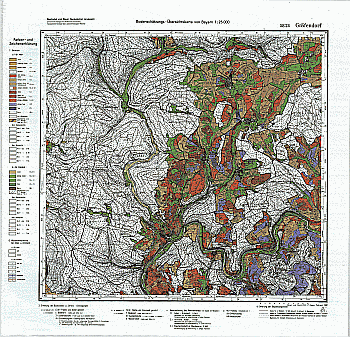 Produktbild 1 für den Artikel: Bodenschätzungskarte 1:25 000 5824 Graefendorf