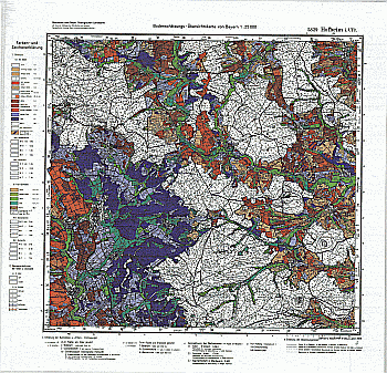 Produktbild 1 für den Artikel: Bodenschätzungskarte 1:25 000 5829 Hofheim i. Unterfr.