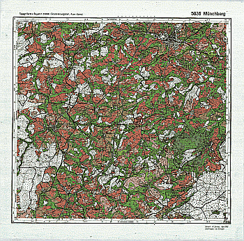 Produktbild 1 für den Artikel: Bodenschätzungskarte 1:25 000 5836 Münchberg