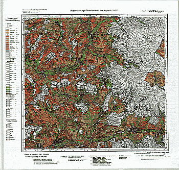 Produktbild 1 für den Artikel: Bodenschätzungskarte 1:25 000 5921 Schöllkrippen