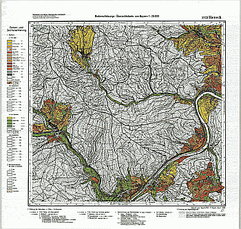 Produktbild 1 für den Artikel: Bodenschätzungskarte 1:25 000 5923 Rieneck