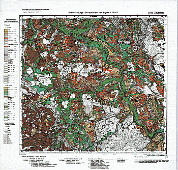 Produktbild 1 für den Artikel: Bodenschätzungskarte 1:25 000 5934 Thurnau