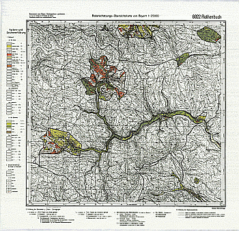 Produktbild 1 für den Artikel: Bodenschätzungskarte 1:25 000 6022 Rothenbuch