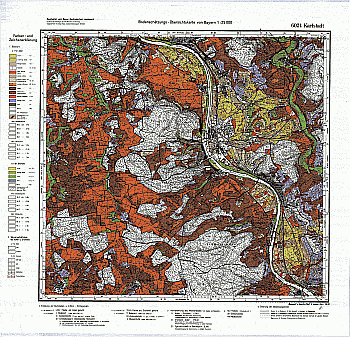 Produktbild 1 für den Artikel: Bodenschätzungskarte 1:25 000 6024 Karlstadt