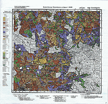 Produktbild 1 für den Artikel: Bodenschätzungskarte 1:25 000 6028 Gerolzhofen