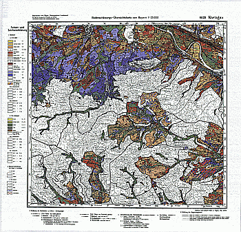 Produktbild 1 für den Artikel: Bodenschätzungskarte 1:25 000 6029 Knetzgau