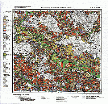 Produktbild 1 für den Artikel: Bodenschätzungskarte 1:25 000 6030 Eltmann