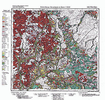 Produktbild 1 für den Artikel: Bodenschätzungskarte 1:25 000 6034 Mistelgau