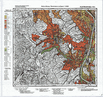 Produktbild 1 für den Artikel: Bodenschätzungskarte 1:25 000 6120 Obernburg a. Main