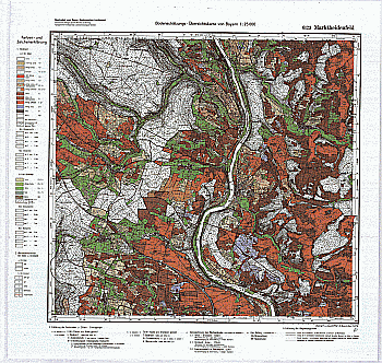 Produktbild 1 für den Artikel: Bodenschätzungskarte 1:25 000 6123 Marktheidenfeld