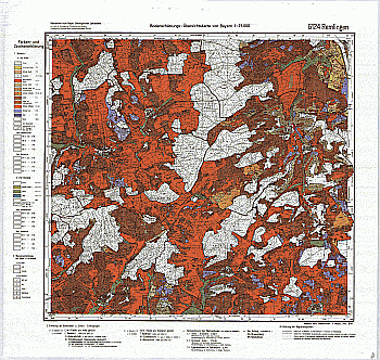 Produktbild 1 für den Artikel: Bodenschätzungskarte 1:25 000 6124 Remlingen