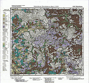 Produktbild 1 für den Artikel: Bodenschätzungskarte 1:25 000 6132 Buttenheim