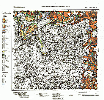 Produktbild 1 für den Artikel: Bodenschätzungskarte 1:25 000 6223 Wertheim