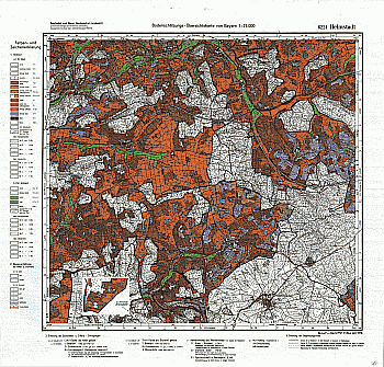 Produktbild 1 für den Artikel: Bodenschätzungskarte 1:25 000 6224 Helmstadt
